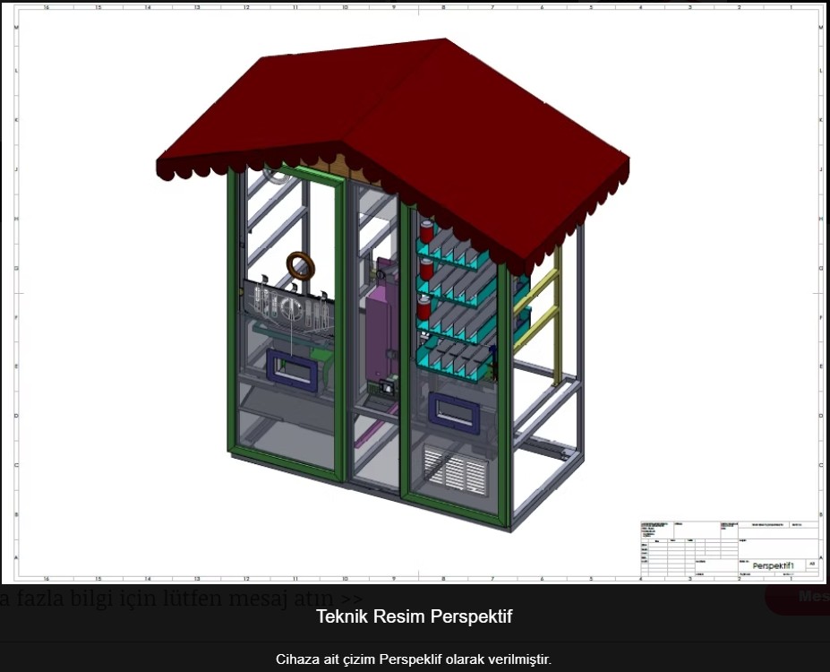 SimitMatik Simit ve İçecek Satış Makinesi